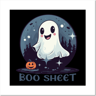 This is Boo Sheet! Halloween funny ghost Posters and Art